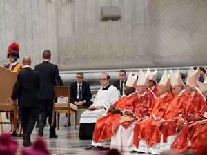 Supporting image for story: Conclave cardinals told choice for next pope is of ‘exceptional importance’