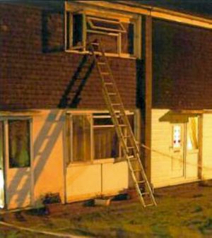 Terror – the scene where Louise was attacked