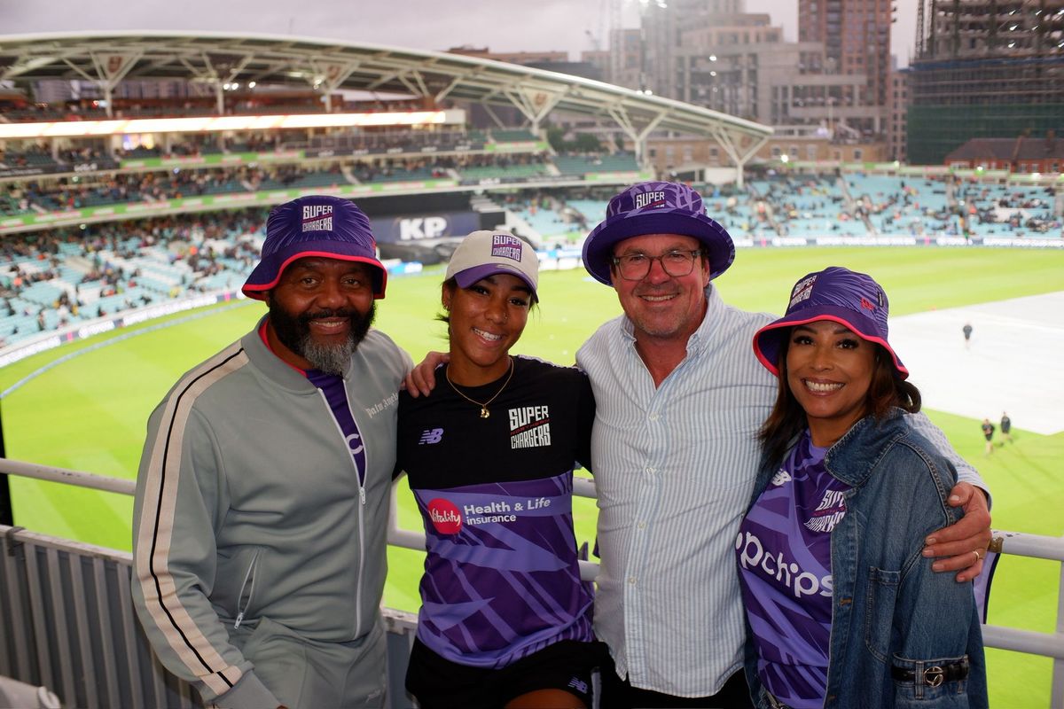 Shes always been fearless - Proud family of Davina Perrin reflect on cricket stars record-breaking century Shes always been fearless - Proud family of Davina Perrin reflect on cricket stars record-breaking century