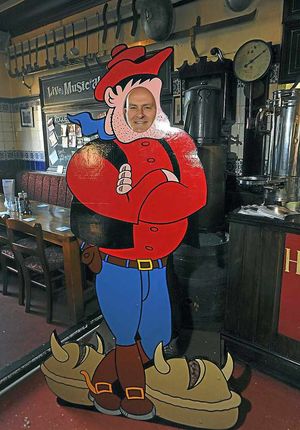 A finger in the pie – landlord Peter Towler