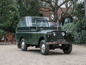 Supporting image for story: Ceremonial Land Rover used by the late Queen Elizabeth going under the hammer