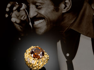 Supporting image for story: Ring that Sammy Davis Jr wore to the White House expected to sell for £50-£70k at Brum auction