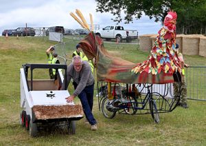 There were some weird and wacky karts at the soap box derby