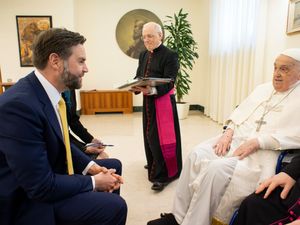 Pope Francis meets US vice president JD Vance