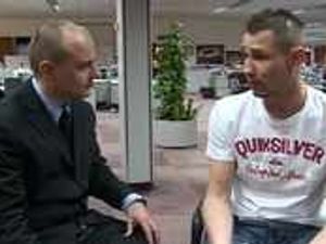 Supporting image for story: Boxer looks forward to big fight