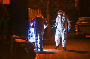 A man was taken to hospital after being shot in a car. Photo: SnapperSK