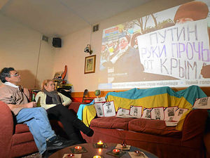 Supporting image for story: Stop the Russian Bear suffocating us, say Midland Ukranians