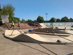Supporting image for story: Hednesford Park revamp skates along nicely