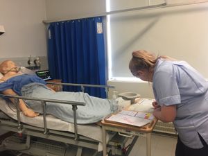 Supporting image for story: Real-life intense training for Shropshire nurses in new simulation suite