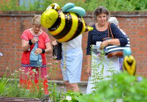 Crowds enjoyed the show in Wem
