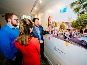 Supporting image for story: 5,000 visit pop-up shop to have say on Shrewsbury's future