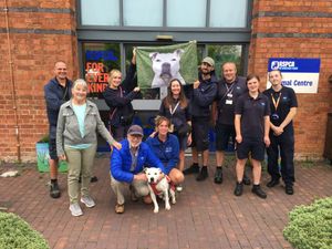 The team fell in love with Rookie, even giving him the regal title of 'Sir' 