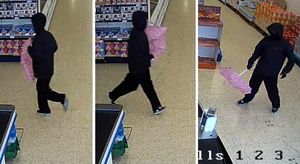 CCTV footage from Farmfoods in Tipton