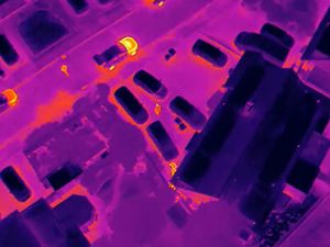 Supporting image for story: Infrared drone footage shows moment attempted break-in was thwarted by Walsall cops