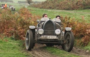 Peter Batty with his Ford T