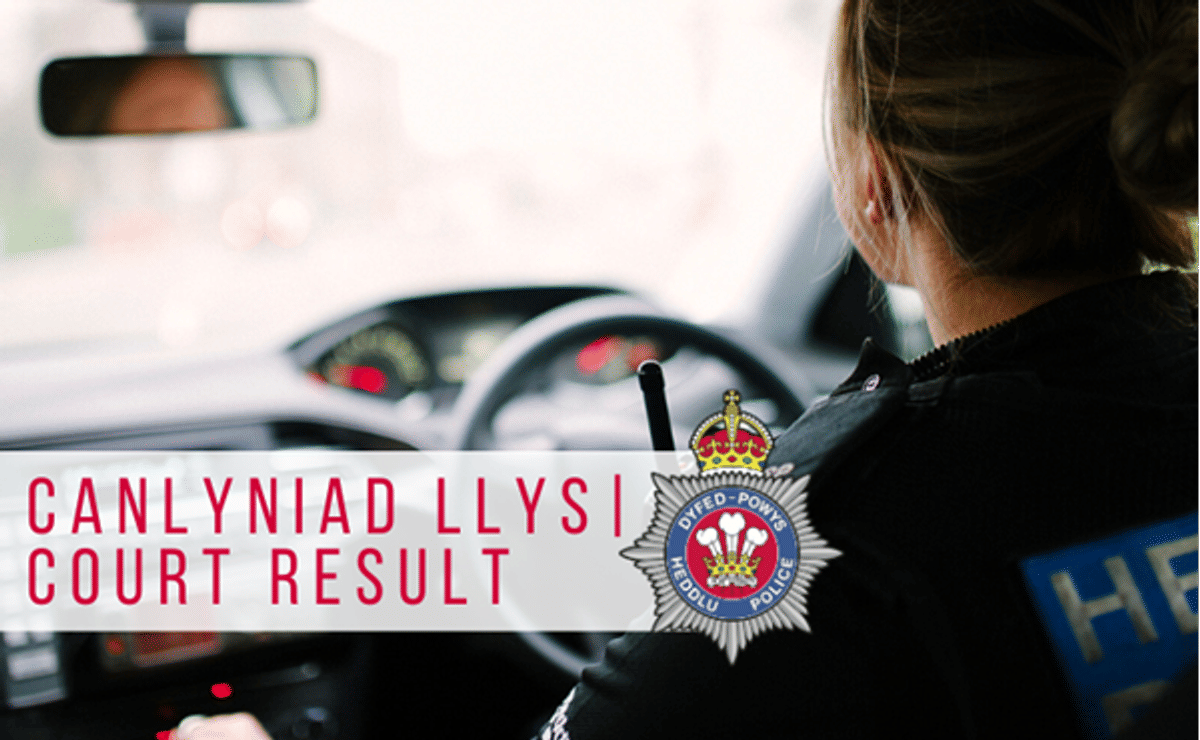 Two men sentenced for thefts of tools valued at over &pound;12,500 from vans across Powys and Carmarthenshire