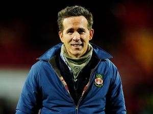 Supporting image for story: Ryan Reynolds chats to fans at Wrexham’s FA Cup clash with Nottingham Forest