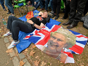 Supporting image for story: Pictures: The atmosphere in London during the Queen's state funeral