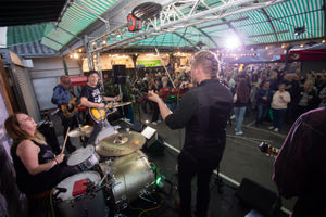 The Endings provided live music for onlookers. Photo: Visit Telford