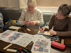 Supporting image for story: Hayes Green WI enjoy craft session full of colour and creativity