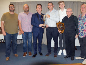 Supporting image for story: Ex-world champ Ken Doherty puts on a classy performance at Bridgnorth presentation
