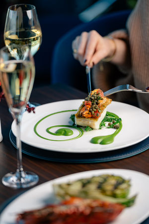 Christmas Day dinner at 24 stories restaurant in Birmingham