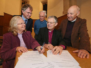 Supporting image for story: Christian denominations renew decades-old pact in Shropshire village