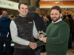 Supporting image for story: Young engineer enjoys 'brilliant feeling' after landing farming honour 