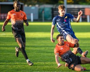 Wolverhampton Sporting in action against Eccleshall. Picture: Gaz Clark Photographic