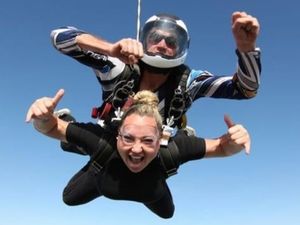 Supporting image for story: Wolverhampton health worker takes to the skies for fundraising skydive after tragic loss