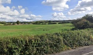 Local plan site AB12 at Bignall End. The site has been removed from the draft local plan for Newcastle-under-Lyme. Image from Google Street View.