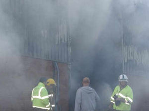 Supporting image for story: Firefighters tackle blaze at Farm building near Market Drayton