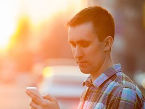 Supporting image for story: Mobile phone users walk differently to avoid risk of tripping, study suggests