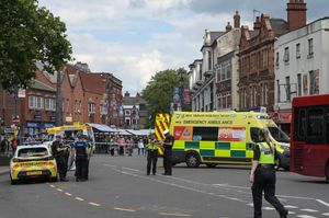 Police, paramedics and firefighters were sent to the scene on Bradford Place. Photo: SnapperSK