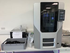 Supporting image for story: Invertek switches 3D printing tech to produce PPE parts for the NHS