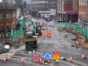 Supporting image for story: Video shows scale of Metro extension work as nine-week Dudley road closure starts