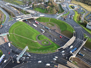 Supporting image for story: Drivers warned of further closures on M6 as £78m junction 10 project continues