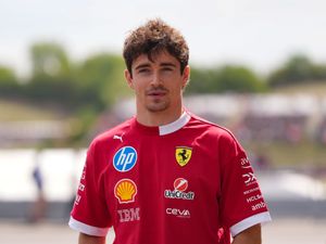 Supporting image for story: Charles Leclerc edges out McLarens to claim pole position in Hungary
