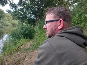 Supporting image for story: River Severn angler is given rude awakening by 'black cat the size of a Labrador'