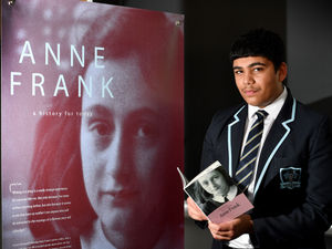 Supporting image for story: Students host Anne Frank Exhibition at Wolverhampton academy