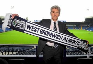 West Brom head coach Alan Irvine