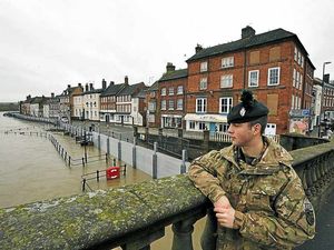 Supporting image for story: Army drafted in to help flood-hit Midlands