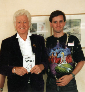David with Jon Pertwee