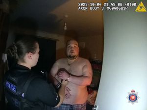 Supporting image for story: Video shows moment police arrested man accused of Holly Willoughby kidnap plot