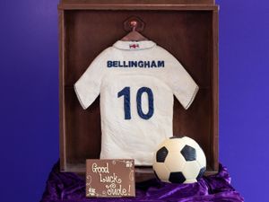 Supporting image for story: Cadbury World unveils chocolate replica of Jude Bellingham’s football shirt