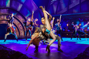 The West End cast of Bat Out of Hell