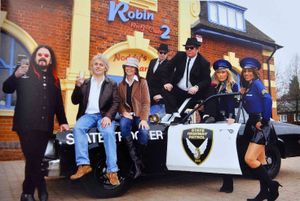 Mike Hamblett outside the Robin 2