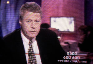 Early days – Nick Ross presented the show for 23 years