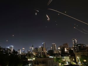 Supporting image for story: Israel bombarded by Iranian missiles after strikes on Tehran’s nuclear bases