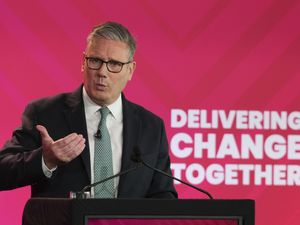 Prime Minister Sir Keir Starmer delivers a speech